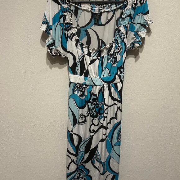 Y2k spense blue and white dress - Picture 8 of 8